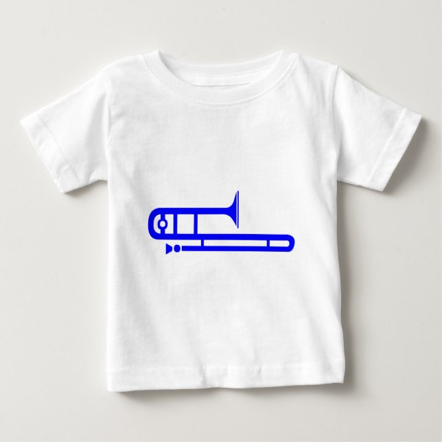 T-shirt Pour Bébé Trombone (Devant)