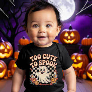 T-shirt Pour Bébé Trop mignon Trop Parlé - Drôle Halloween