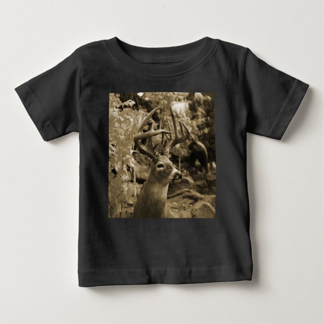 T-shirt Pour Bébé Trophée Deer (Devant)