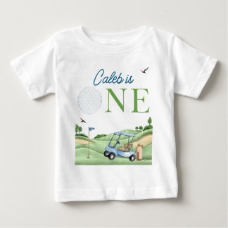 T-shirt Pour Bébé Trou en un garçon golf premier anniversaire Par-Te