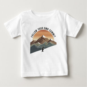 T-shirt Pour Bébé Trouvez Votre Propre Sommet – Manchot Inspirationn