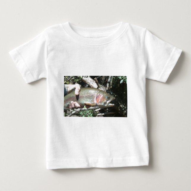 T-shirt Pour Bébé Truite arc-en-ciel (Devant)