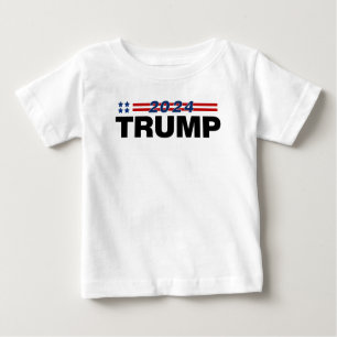 T-shirt Pour Bébé Trump 2024