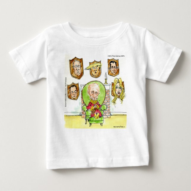 T-shirt Pour Bébé Trump Is Poutine (Devant)