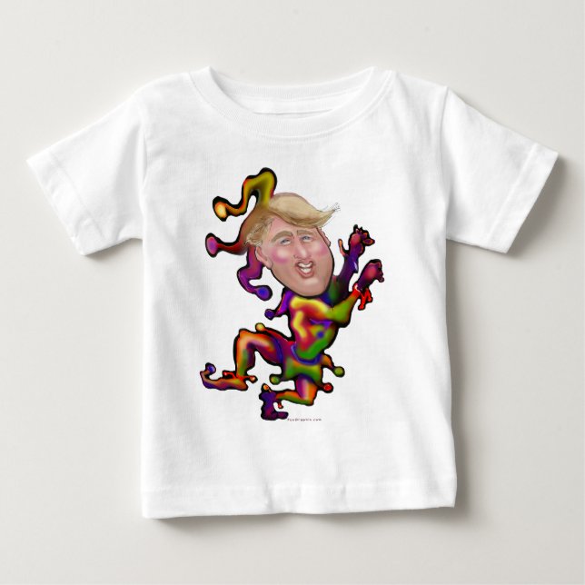 T-shirt Pour Bébé Trump Jester (Devant)