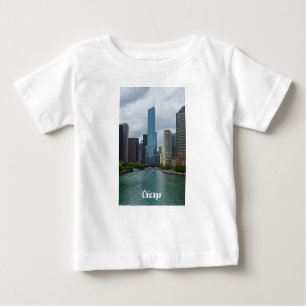 T-shirt Pour Bébé Trump Tower Chicago River