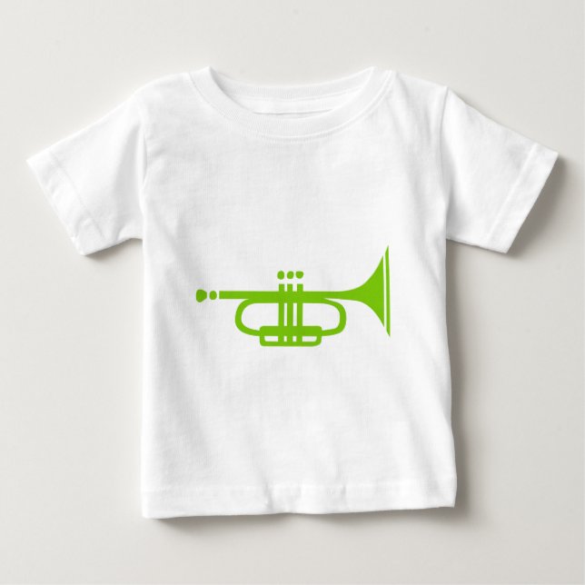 T-shirt Pour Bébé Trumpet (Devant)