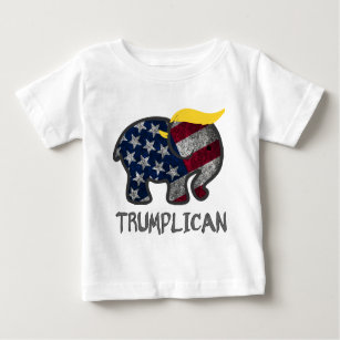 T-shirt Pour Bébé Trumplican-1