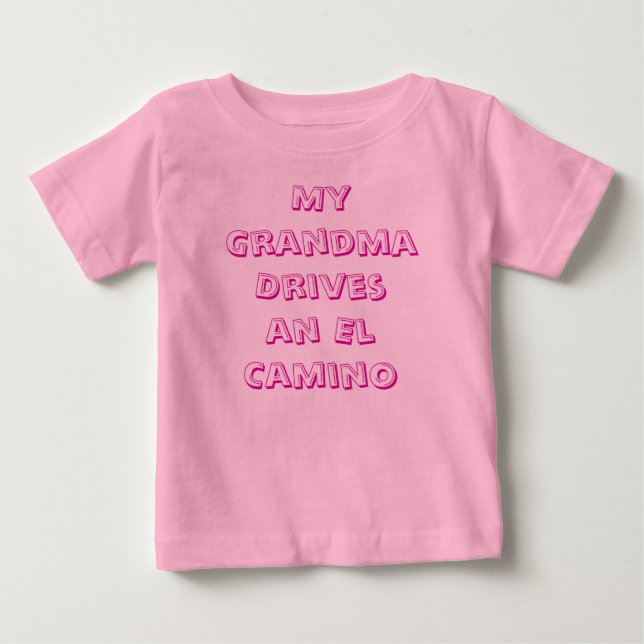 T-shirt Pour Bébé TSIPink (Devant)