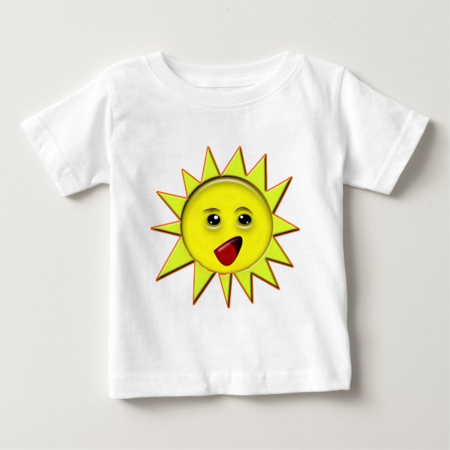 T-shirt Pour Bébé Tu es mon soleil (Devant)