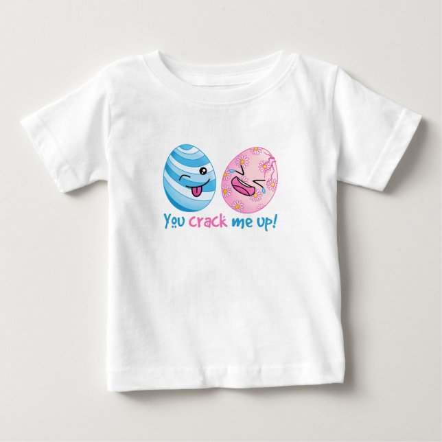 T-shirt Pour Bébé Tu Me Frappes (Devant)