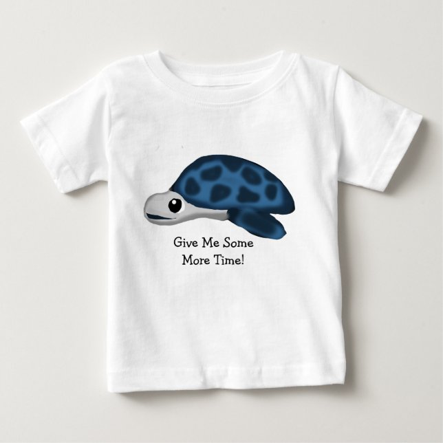 T-shirt Pour Bébé Turtle Encore Un Peu De Temps (Devant)