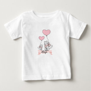 T-shirt Pour Bébé Tutu Conversation coeur