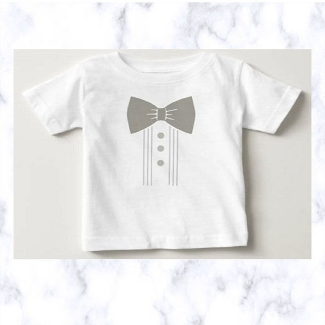 T-shirt Pour Bébé Tuxedo modifiable (Créateur téléchargé)