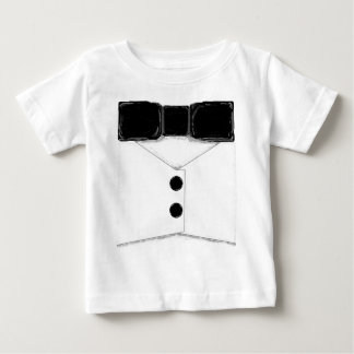 T-shirt Pour Bébé Tuxedo Vest et Bowtie Shirt