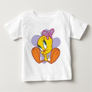 T-shirt Pour Bébé Tweety and Butterfly