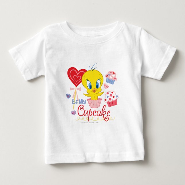 T-shirt Pour Bébé TWEETY™ Be My Cupcake (Devant)