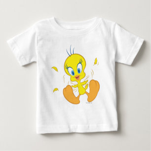T-shirt Pour Bébé Tweety In Action Pose 5