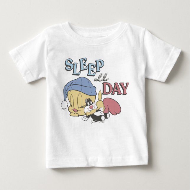 T-shirt Pour Bébé TWEETY™ Sleep All Day (Devant)
