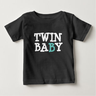 T-shirt Pour Bébé Twin 1 Baby B