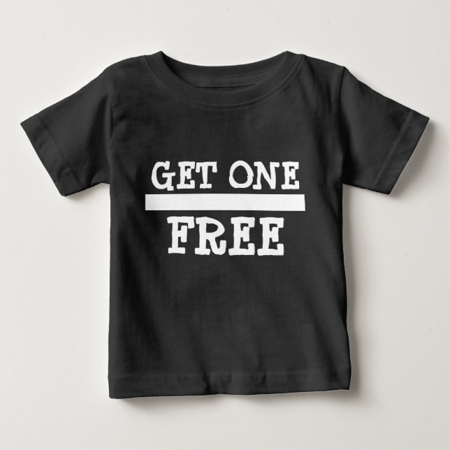 T-shirt Pour Bébé Twin 2 Acheter One Obtenir Un Gratuit (Devant)