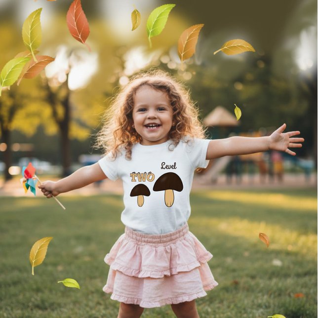 T-shirt Pour Bébé Two mashrooms (Créateur téléchargé)