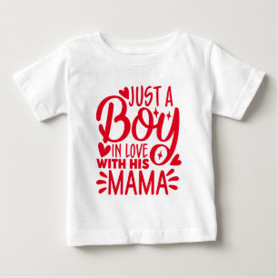 T-shirt Pour Bébé Typographie Funny Valentine