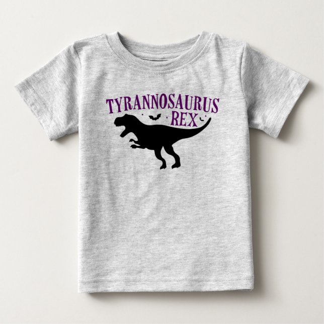 T-shirt Pour Bébé Tyrannosaurus (Devant)