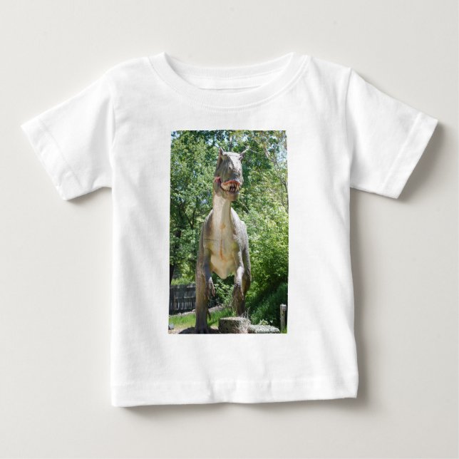 T-shirt Pour Bébé Tyrannosaurus Rex Dinosaur (Devant)