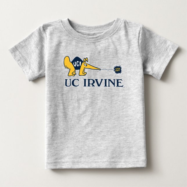 T-shirt Pour Bébé UC Irvine | UCI Anteaters Zot! (Devant)