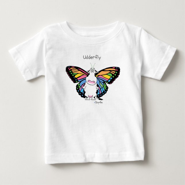 T-shirt Pour Bébé UDDERFLY par Sandra Boynton (Devant)