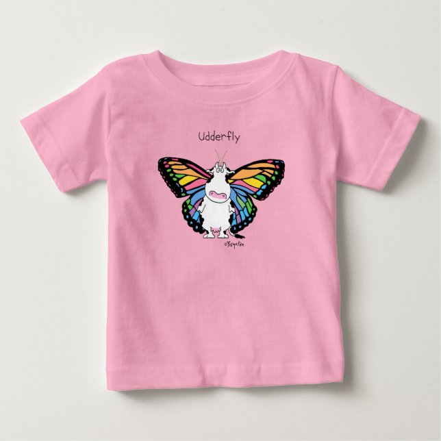 T-shirt Pour Bébé UDDERFLY par Sandra Boynton (Devant)