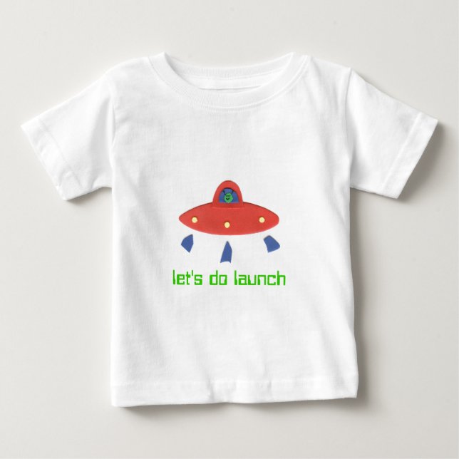 T-shirt Pour Bébé UFO du karaté KAT (Devant)