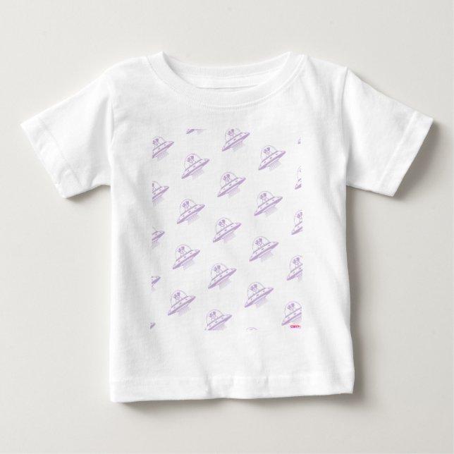 T-SHIRT POUR BÉBÉ UFO PETS  (Devant)