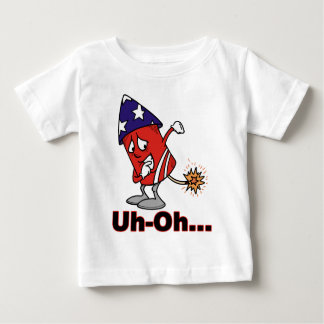 T-shirt Pour Bébé Uh oh
