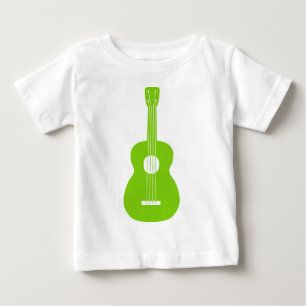 T-shirt Pour Bébé Ukulele - Martian Green