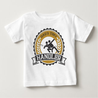 T-shirt Pour Bébé Ultimate Frisbee - Le petit Handler de papa