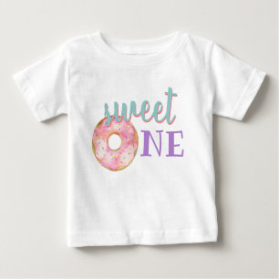 T-shirt Pour Bébé Un bébé doué, premier bébé, tenue pour bébé Donut