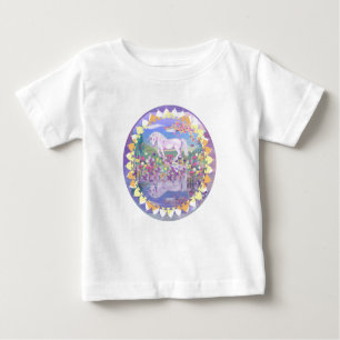 T-shirt Pour Bébé Un bodysuit de bébé violet paradis