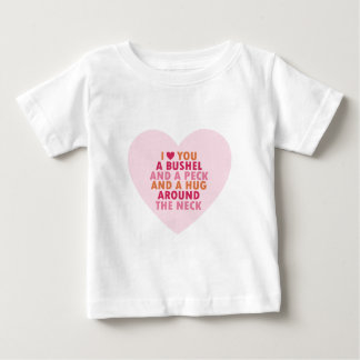 T-shirt Pour Bébé Un boisseau et un pic et. -01