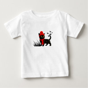T-shirt Pour Bébé un chat