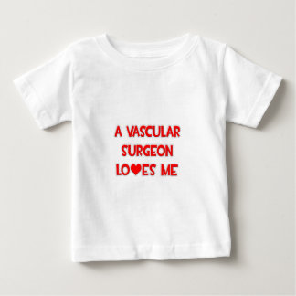T-shirt Pour Bébé Un chirurgien Vasculaire M'Aime