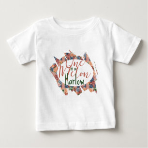 T-shirt Pour Bébé Un dans un Melon Premier anniversaire - Vibes d'ét