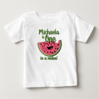 Un dans un Melon Watermelon Cute premier anniversa