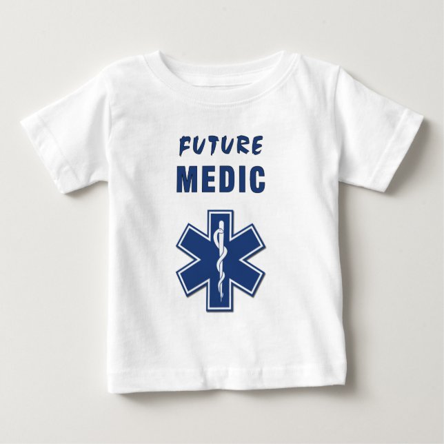 T-shirt Pour Bébé Un futur médecin (Devant)