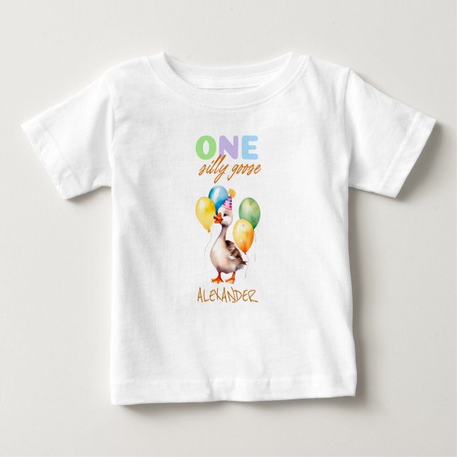 T-shirt Pour Bébé Un garçon d'honneur pour le 1er anniversaire d'Une (Devant)