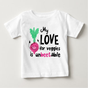T-shirt Pour Bébé Un jeu de betteraves positif - Mon amour pour les