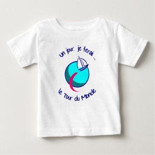T-shirt Pour Bébé Un jour ...