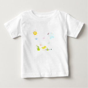 T-shirt Pour Bébé Un jour au printemps