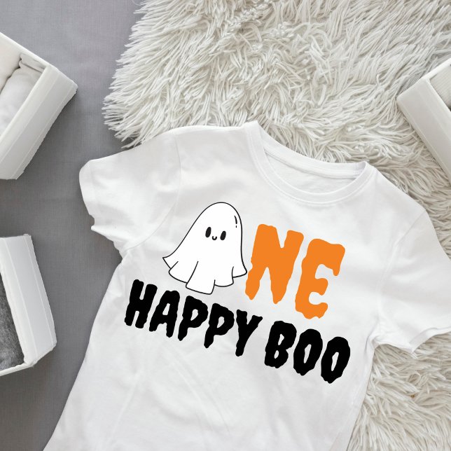 T-shirt Pour Bébé Un joyeux Boo Boy 1er Anniversaire (Créateur téléchargé)
